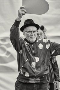 Paul's performance the original spinners bristol, clowning for dementia, Dance for Parkinson's.