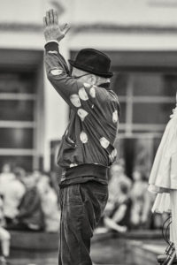 Paul's performance the original spinners bristol, clowning for dementia, Dance for Parkinson's.