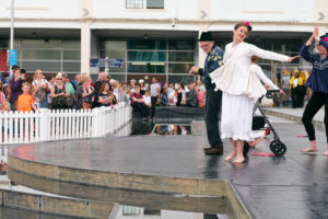 Paul's performance the original spinners bristol, clowning for dementia, Dance for Parkinson's.