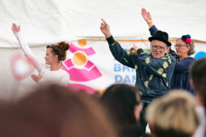 Paul's performance the original spinners bristol, clowning for dementia, Dance for Parkinson's.