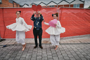 Paul's performance the original spinners bristol, clowning for dementia, Dance for Parkinson's.